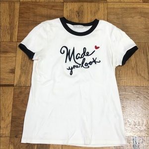 Alice + Olivia embroidered t-shirt